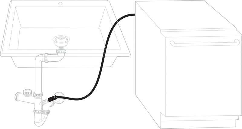 Transolid TSDIK Plastic Sink Drain Install Kit, 12" L x 16" W x 4" H, White - Image 2